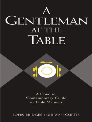 cover image of A Gentleman at the Table